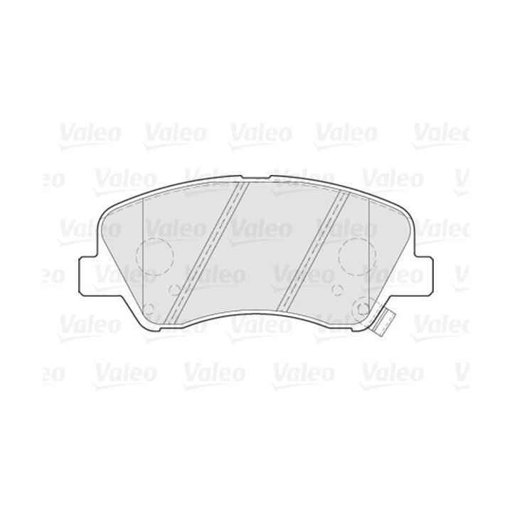 Ön Disk Fren Balatası Hyundai Accent Blue 1.4 1.6 CRDI (2011-) - Valeo 670300