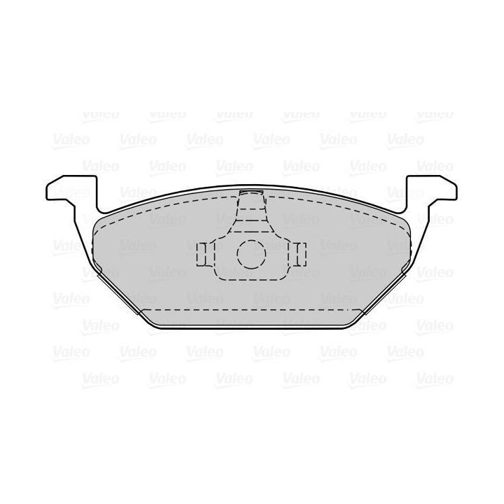 Ön Disk Fren Balatası Audi A1 1ZG PR Numarası İçin (2010-) - Valeo 670332