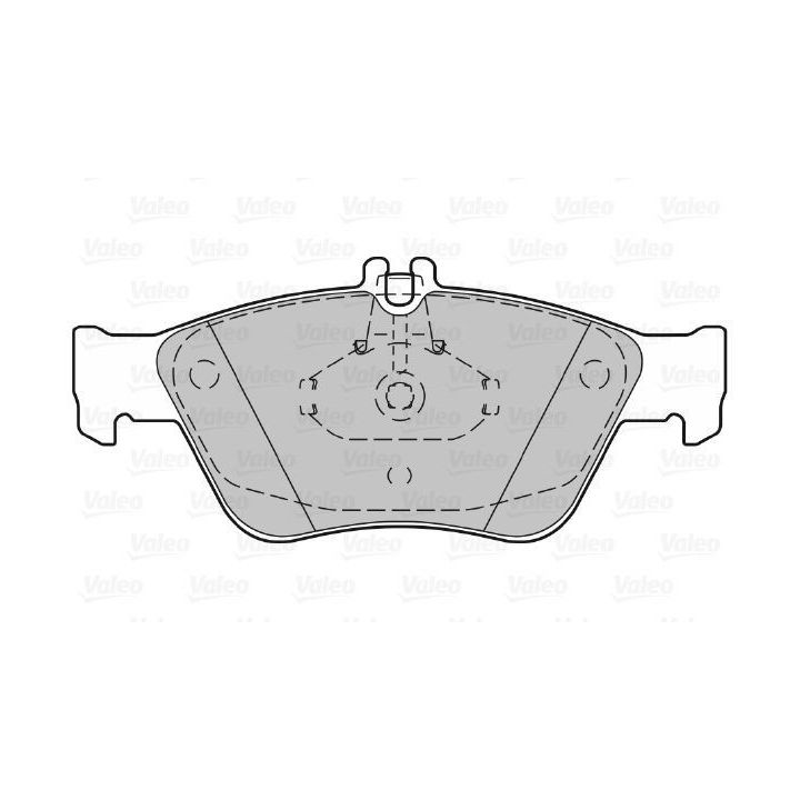 Mercedes C E SLK Serisi Ön Disk Fren Balatası (1999-2003) - Valeo 670357