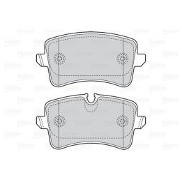 Audi A4 A5 Arka Disk Fren Balatası (2007-) - Valeo 670378