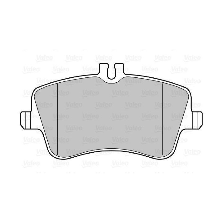 Mercedes C180 C200 C220 C240 C270 C320 Ön Disk Fren Balatası (2000-) - Valeo 670448