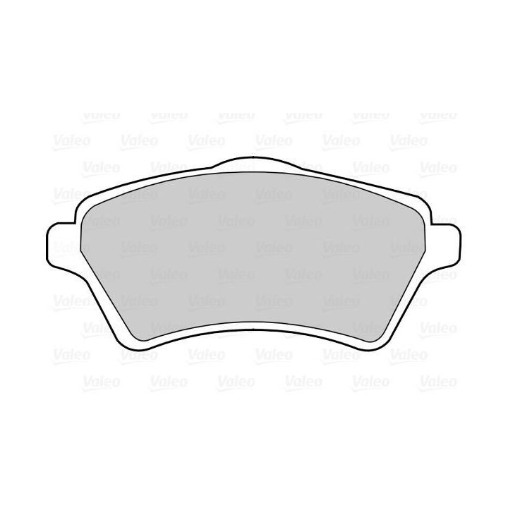 Ön Disk Balatası Land Rover Freelander 2.0 TD4 İçin (2000-) - VALEO 670514