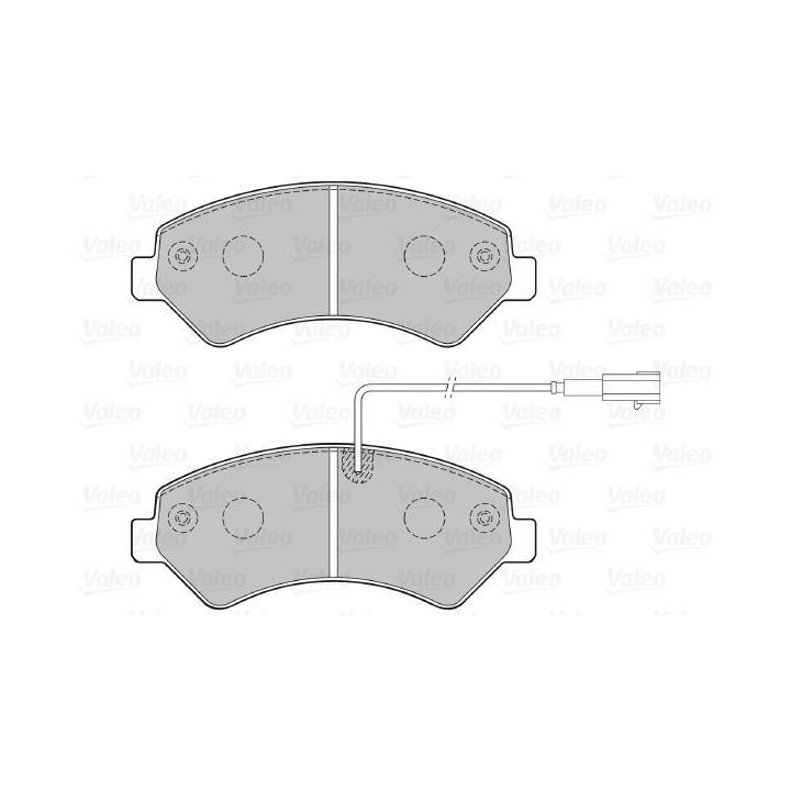 Ön Disk Fren Balatası Fiat Ducato III Peugeot Boxer III Citroen Jumper III Karsan Jest - VALEO 670276