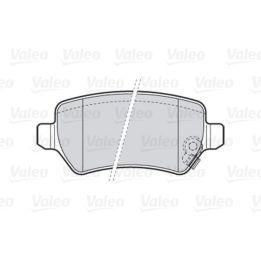 Arka Disk Fren Balatası Opel Astra Meriva Zafira Combo Kia Ceed Venga - VALEO 670584