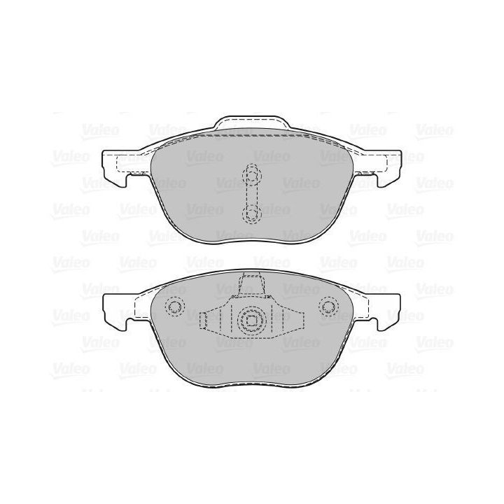 Ön Disk Fren Balatası Ford C-Max Focus Kuga (2003-) - VALEO 670649