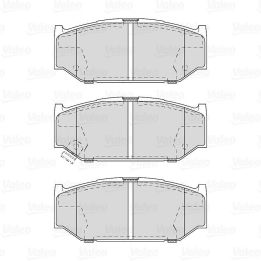 Ön Disk Fren Balatası Suzuki Swift 1.6 İçin (2006-) - VALEO 670309
