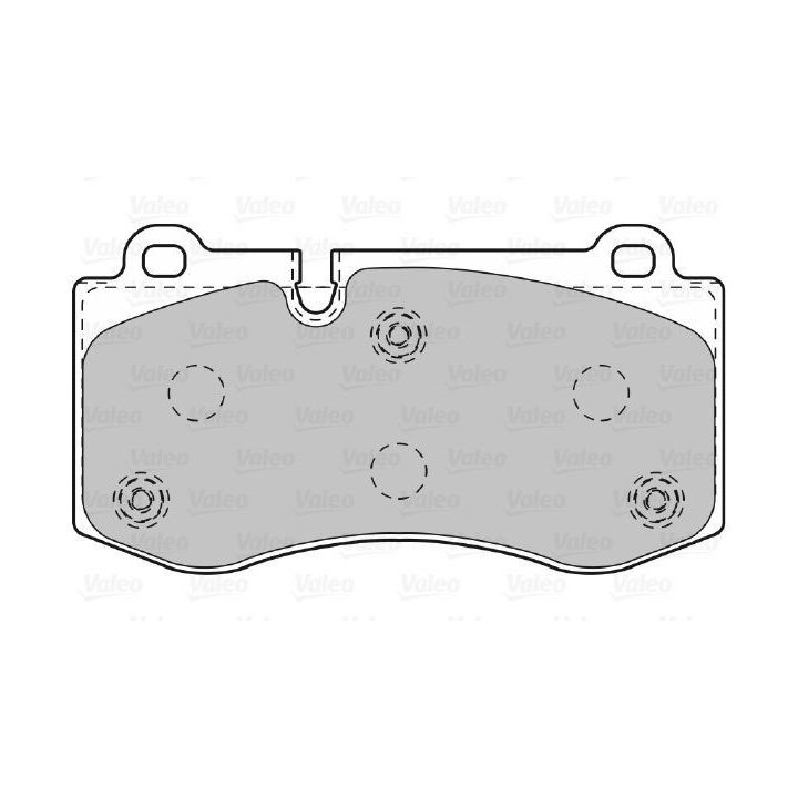 Disk Fren Balatası Ön Mercedes E-Class S-Class SL İçin (2005-) - VALEO 670995