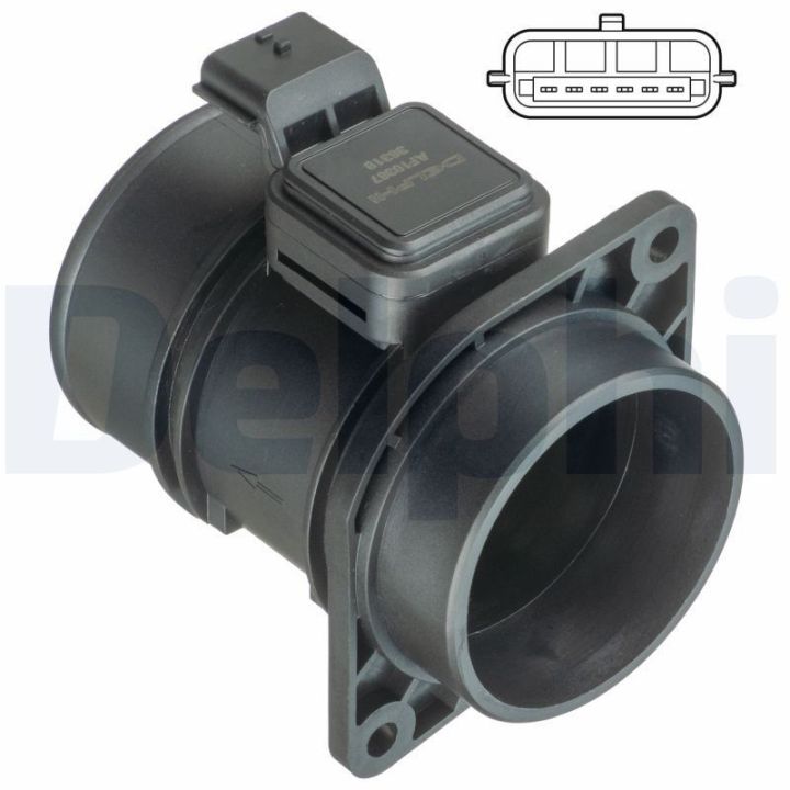 Hava Kütle Ölçer Maf Sensörü Nissan Qashqai J10, Renault Kangoo Master 25DCİ, Megane Scenic 15DCİ K9K - DELPHİ AF10367-12B1