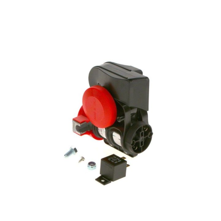 Ferrari Tipi Kompresörlü Çift Tonlu Röleli Korna 12V 240W - BOSCH 0986320400