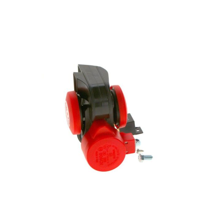 Ferrari Tipi Kompresörlü Çift Tonlu Röleli Korna 12V 240W - BOSCH 0986320400