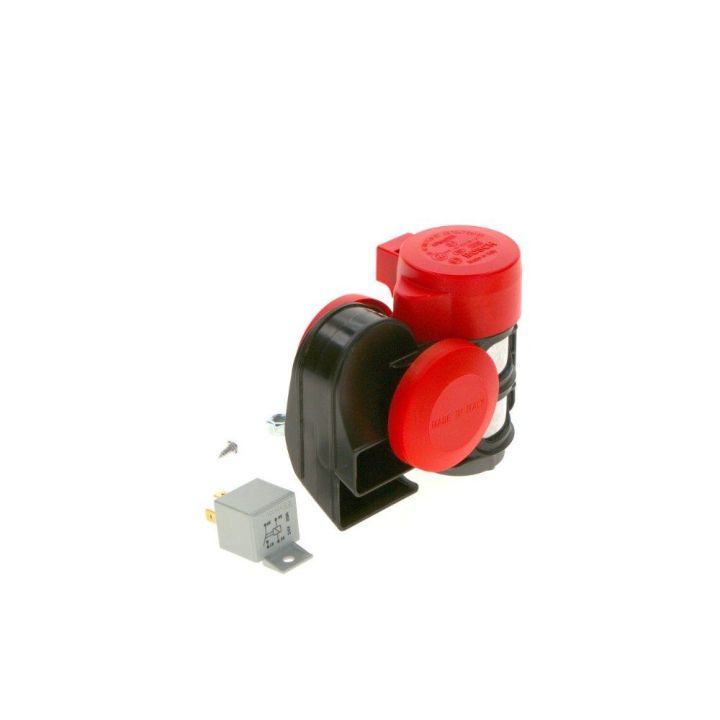 Ferrari Tipi Kompresörlü Çift Tonlu Röleli Korna 24V 520-660 HZ 115DB  - BOSCH 0986320401
