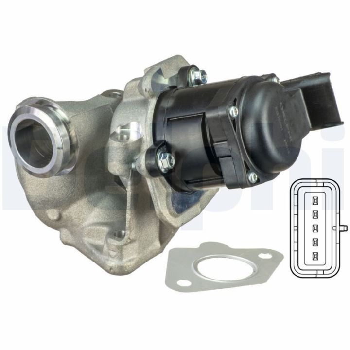 EGR Valfi - Citroën Berlingo, C2, C3, C3 Picasso, C4, C4 Grand Picasso, C4 Picasso - DELPHİ EG10401-12B1