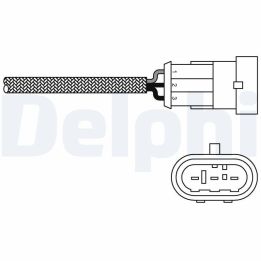Oksijen Sensörü Renault Clio II, Kangoo 2003 98 OE- 7700 273 715 - Delphi ES10971-12B1