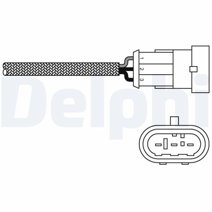 Oksijen Sensörü Renault Clio II, Kangoo 2003 98 OE- 7700 273 715 - Delphi ES10971-12B1