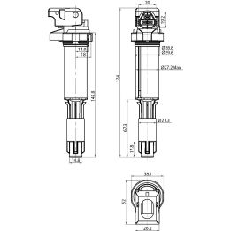 Ateşleme Bobini Bmw Psa 3008 308 Rcz 207 208 508 C4 Picassso - Hc Cargo CRG150573