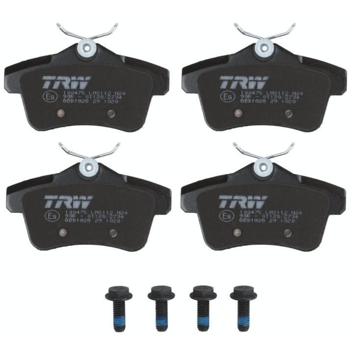 TRW Fren Balatası Arka P3008 1.6hdi 1.6thp 1.6vti 2.0hdi P5008 1.6 16V 1.6hdi 2.0hdi 2009 +