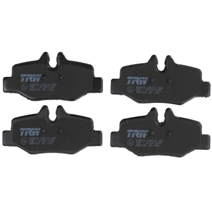 TRW Disk Balata Arka Mercedes-benz: Viano (w639), Vito / Mixto Box (w639), Vito Bus (w639) - Mercedes-benz (fjda): Viano, Vito 2