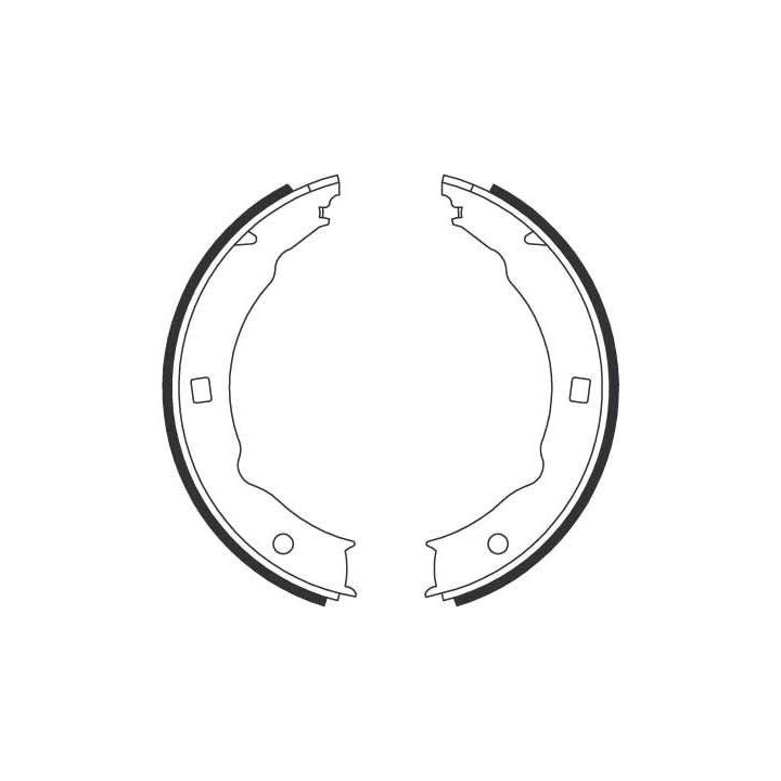 Arka El Fren Balatası Citroen Xsara N1 Peugeot 406 607 İçin (2000-2006) - TRW GS8683
