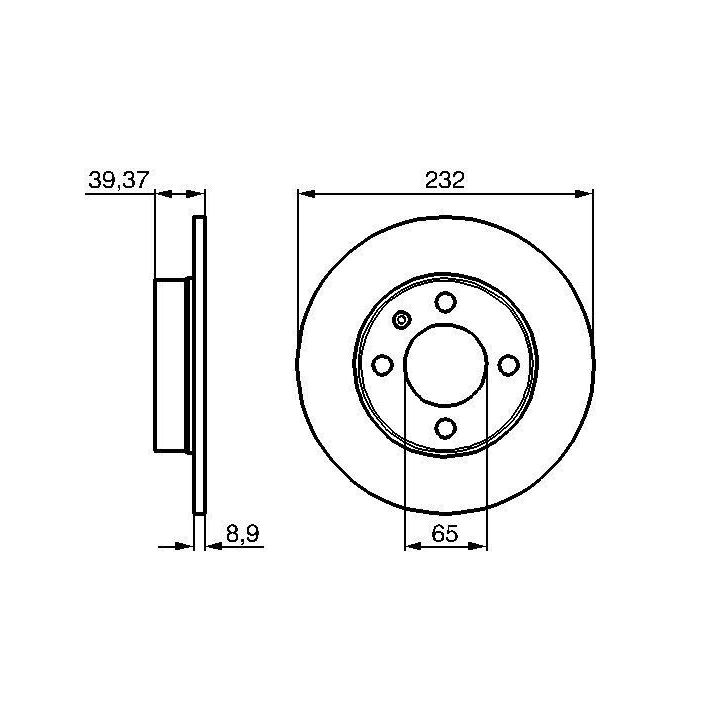Fren Diski - BOSCH 0986479C67