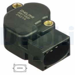 Gaz Kelebeği Pozisyon Sensörü - Ford Escort Focus Galaxy Mondeo Scorpio Transit 02 1993 08 2006 - Delphi SS11000-12B1