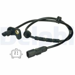 Abs Hız Sensörü Arka Renault Renault Clio, Clio Grandtour, Zoe 06/2012 + - Delphi SS20474