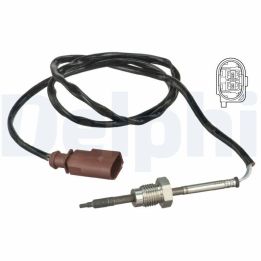 Egzoz Sıcaklık Sensörü 840Mm VAG A3, Leon, Octavia 3, Golf 7 (2011 - ) - Delphi TS30090
