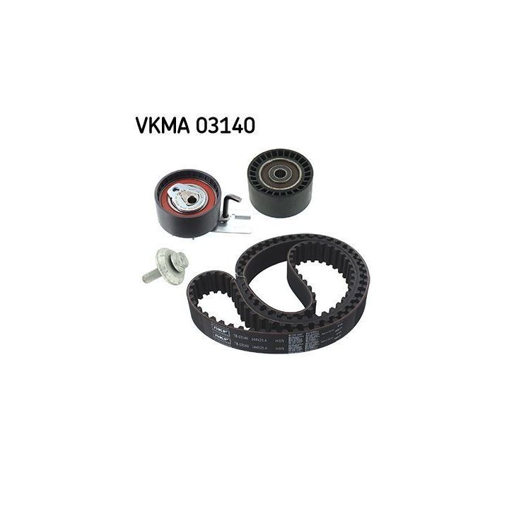 Triger Kayış Seti (144 Diş) Ford Fiesta 1.4 TDCi ve PSA 1.4 HDi İçin - SKF VKMA03140