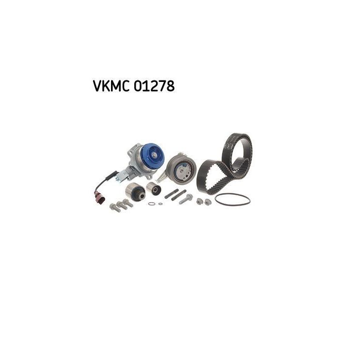Elektrikli Sensörlü Triger Kayış Seti + Su Pompası VW Golf Passat Tiguan Audi A3 Seat Leon (2013-) - SKF VKMC01278