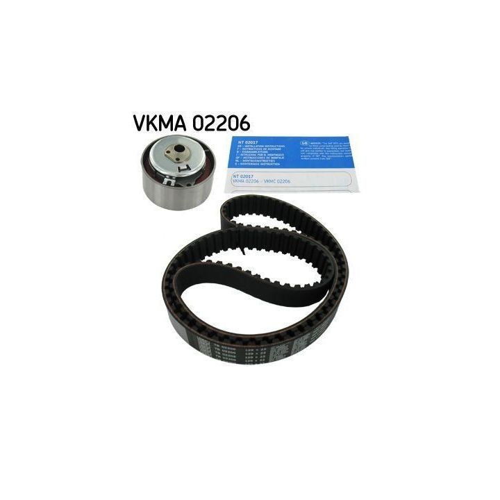 Triger Kayış Seti (129 Diş) Fiat Albea Doblo Grande Punto Fiorino Linea 1.2 1.4 8V (2002-) - SKF VKMA02206