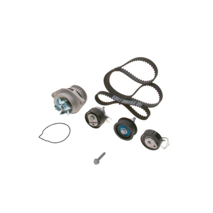 Triger Seti Devirdaimli 3 Rulmanlı Çift Kayış Audi Seat Skoda VW BCB Motor İçin - BOSCH 1987946907