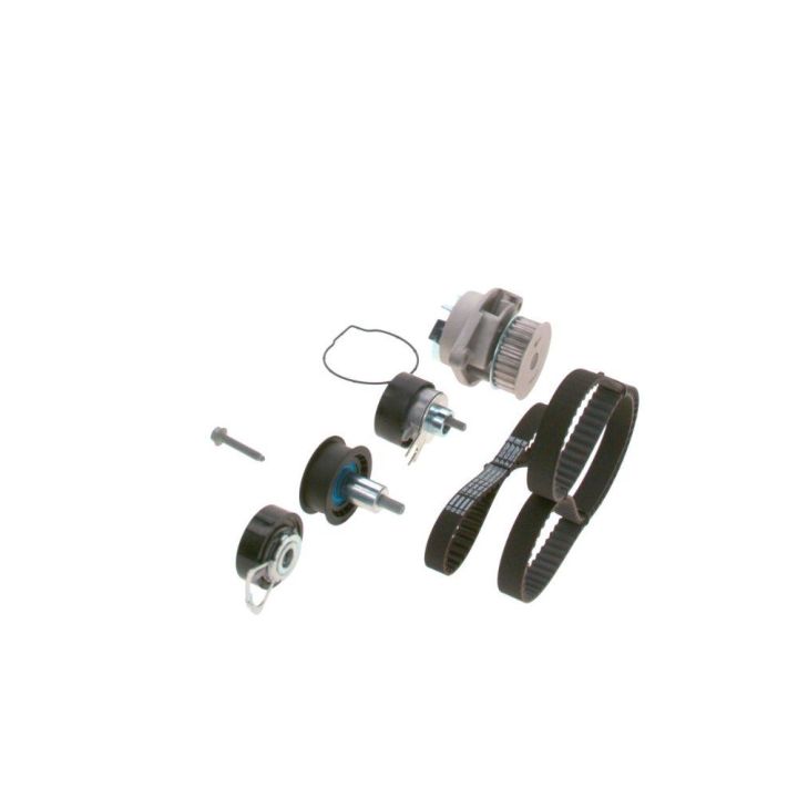 Triger Seti Devirdaimli 3 Rulmanlı Çift Kayış Audi Seat Skoda VW BCB Motor İçin - BOSCH 1987946907