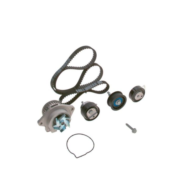 Triger Seti Devirdaimli 3 Rulmanlı Çift Kayış Audi Seat Skoda VW BCB Motor İçin - BOSCH 1987946907