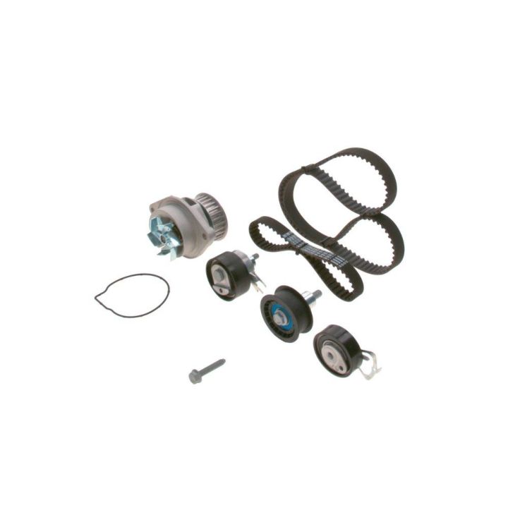 Triger Seti Devirdaimli 3 Rulmanlı Çift Kayış Audi Seat Skoda VW BCB Motor İçin - BOSCH 1987946907