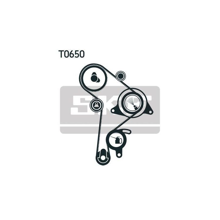Triger Kayış Seti 137 Diş VW Caddy II Golf III-IV Passat III Polo III İçin (1991-2006) - SKF VKMA01014
