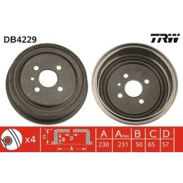 TRW Arka Kampana Astra G 98-09/Combo C 01-11