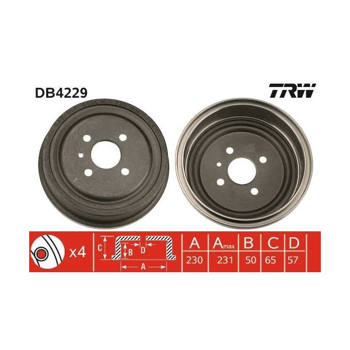 TRW Arka Kampana Astra G 98-09/Combo C 01-11