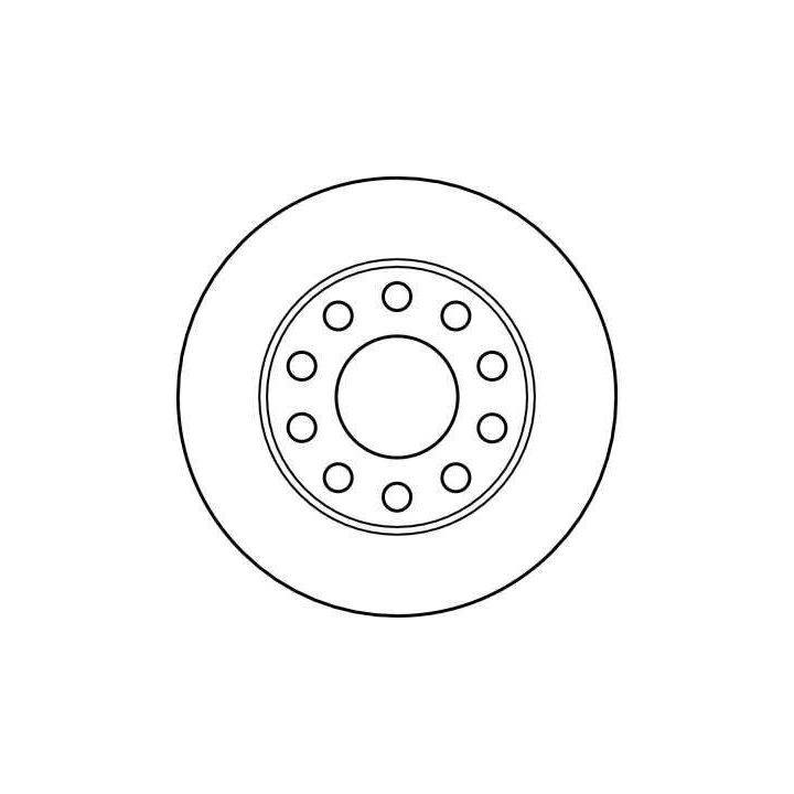 TRW Fren Disk Arka I Audi A4 (8e2, B6), A4 (8ec,B7), A4 Avant (8e5, B6), A4 Avant (8ed,B7), A4 Convertible (8h7,B6,8he,b7) 04-10