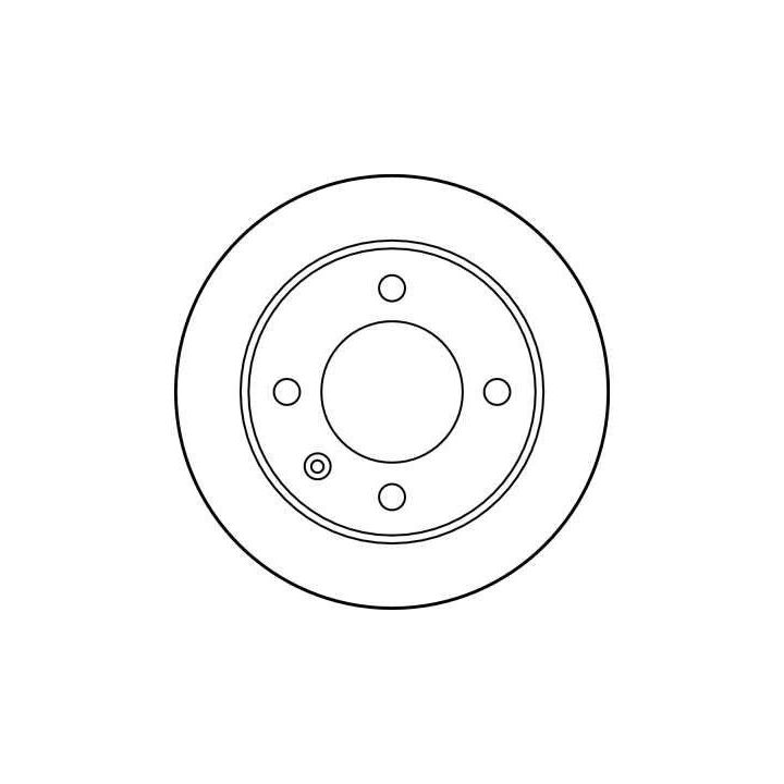 TRW Fren Disk Arka I Citroen: Xantia (X1, X2), Xantia Break (X1, X2) 1987-2008