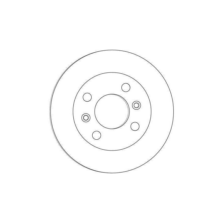 TRW Fren Disk Ön I Dodge: I 10 - Hyundai: I10 (ba, Ia), I10 (pa) - Kia: Picanto (sa), Picanto (ta) - : Suria, Sutera 2007-2013