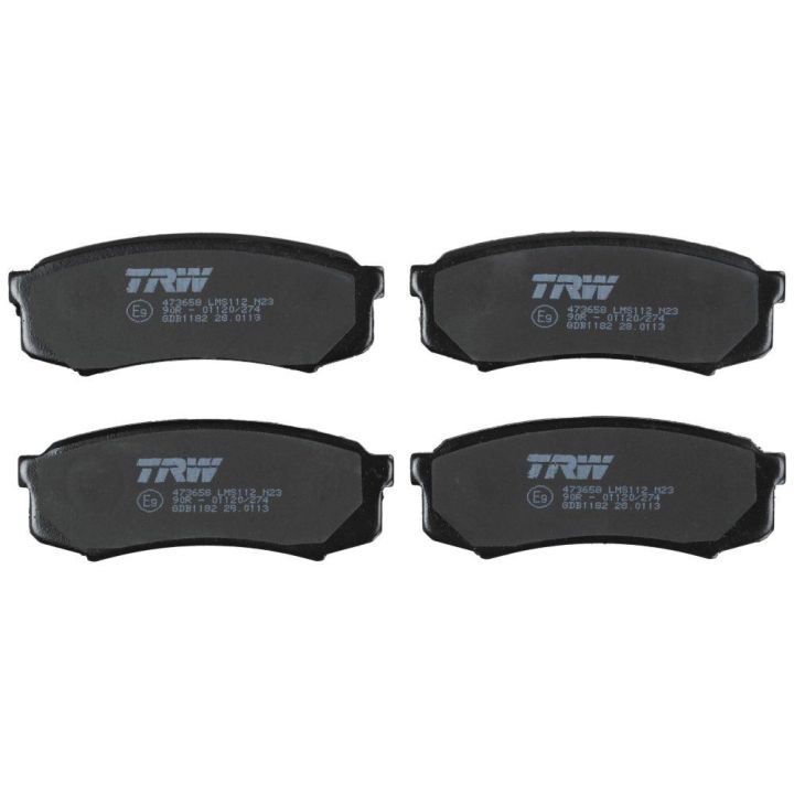 TRW Arka Disk Balata Baw: Luba, Yusheng 007 / Bw 007 Faw (jilin): Jiabao Av6 Bus Lexus: Gx (urj15), gx(j12), rx(mcu15)