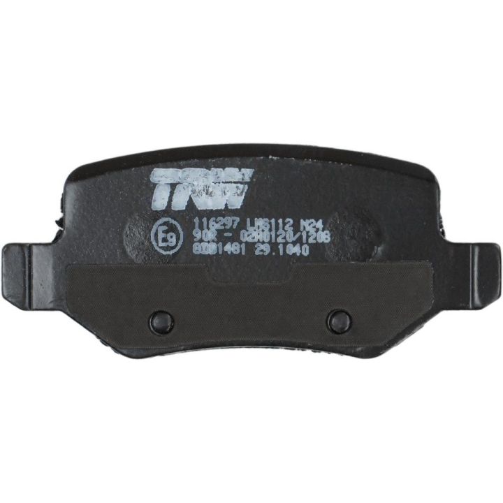 TRW Disk Balata Arka Mercedes-Benz: A-class (w168), A-class (w169), B-class (w245), Vaneo (414) 2000-2014