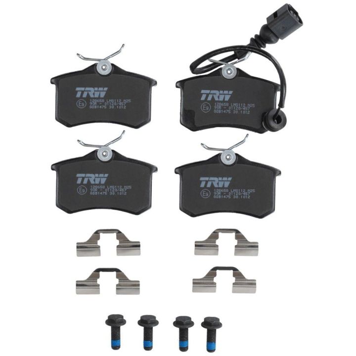 TRW Disk Balata Arka Seat Ibiza III (6l1) - Skoda Fabia I (6y2), Fabia I Combi (6y5), Fabia I Saloon (6y3) - VW: Polo 9N, 00-06