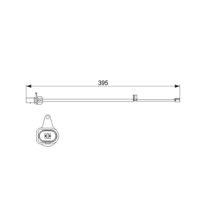 Disk Balata İkaz Kablosu Audi R8 RS5 RS4 Quattro Modelleri İçin (2005-) - Bosch 1987474509