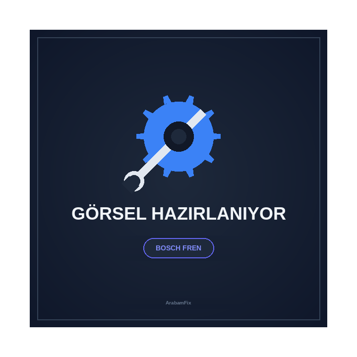 Aşınma Dedektörü BMW 5-Serisi 6-Serisi 7-Serisi 8-Serisi Çeşitli Motor Tipleri İçin - BOSCH 1987473613