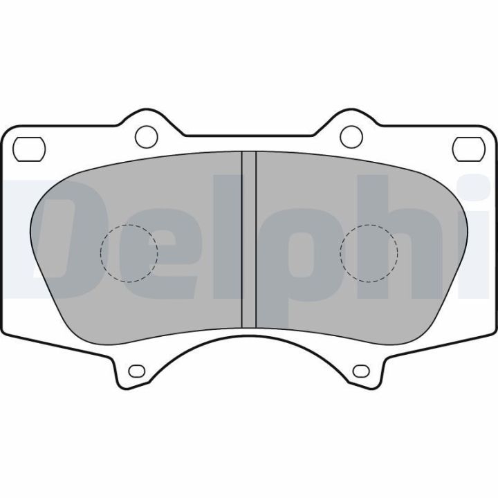 Ön Disk Balata Toyota Hilux ve Mitsubishi Pajero İçin (2007-2012) - DELPHİ LP1782