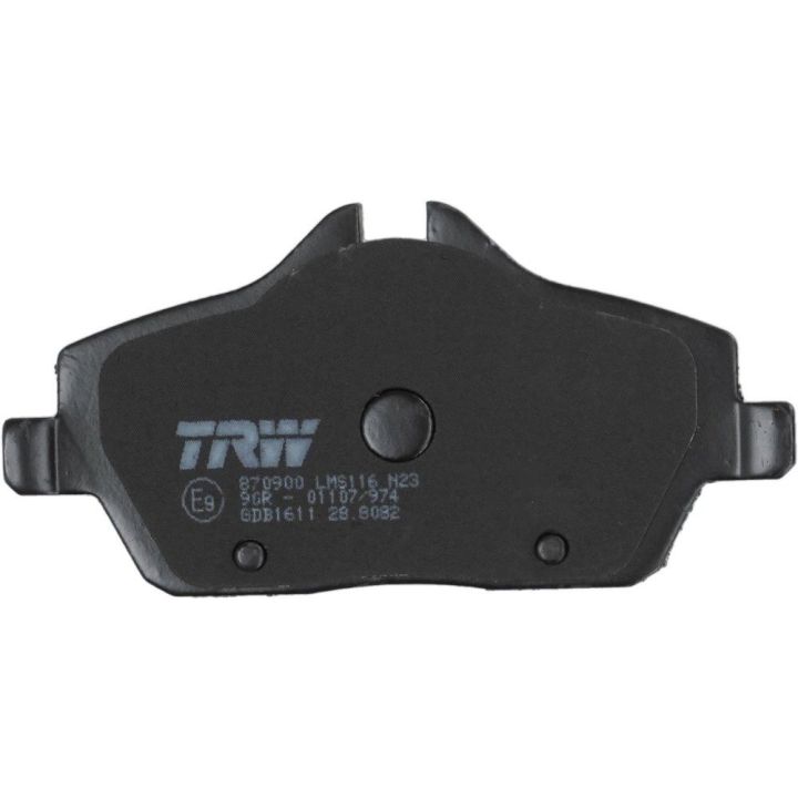 Ön Disk Balata BMW 1 Serisi E81 E82 E87 E88 Mini R50 R53 R55 R56 R57 İçin (2011-2012) - TRW GDB1611