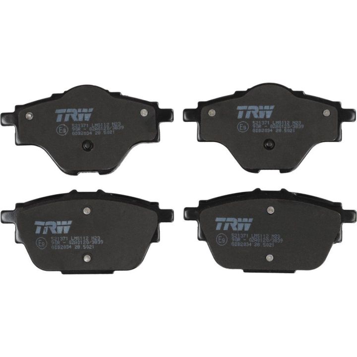 Arka Fren Balatası Peugeot 3008 308 5008 508 Citroen C4 Grand Picasso C5 Aircross DS7 Grandland X İçin (2013-) - TRW GDB2034