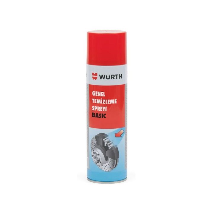 Würth Basic Genel Temizleme Spreyi 500 ml (Ürün No: 0890108737)