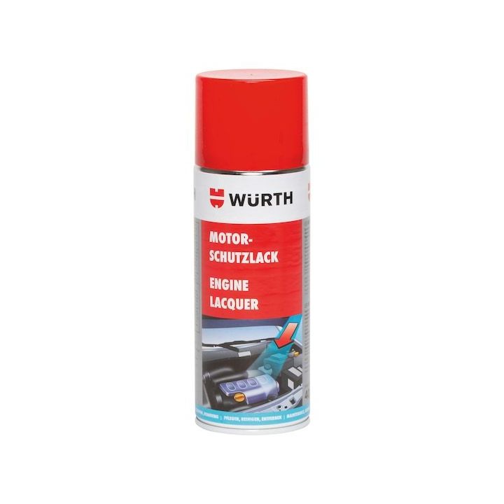 Würth Motor Koruma Cilası ve Verniği - Uzun Süreli Parlaklık 400 ml (0892790)