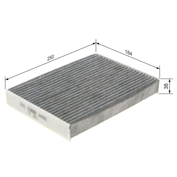 Aktif Karbonlu Kabin Filtresi Dokker (2012-) - BOSCH 1987435556